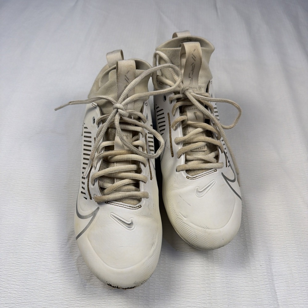 Nike Vapor Edge 360 Pro 2 Men Size 7.5 White Pure Platinum Football DA5456-102